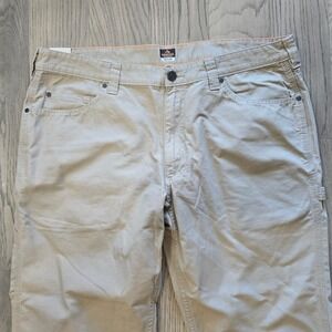 NWT Ridgecut Toughwear Ultratough Canvas Utility Mens Pants 42x30 Khaki